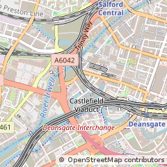 Map of Manchester, Greater Manchester