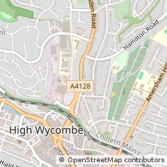 Map of High Wycombe