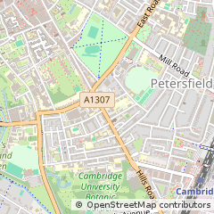 Map of Cambridge