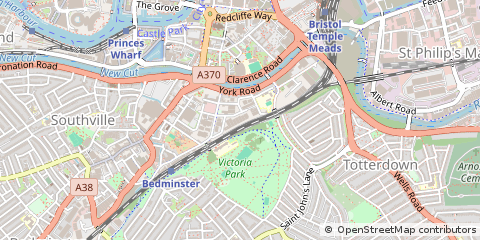 Map of Bristol