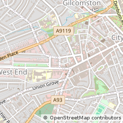 Map of Aberdeen, Aberdeenshire