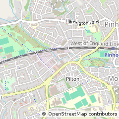 Map of Exeter, Devon