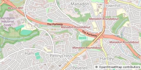 Map of Plymouth