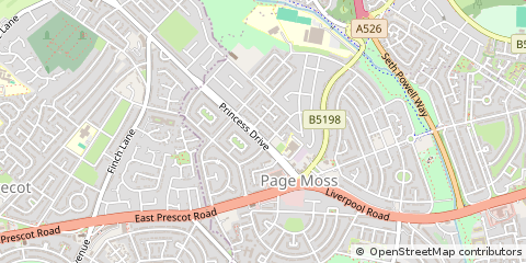 Map of Liverpool
