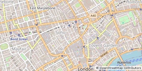 Map of London, Greater London