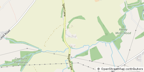 Map of Rowlands Gill