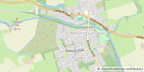 Map of Glasgow