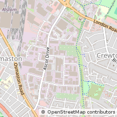 Map of Derby