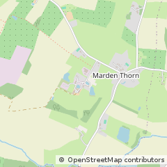 Map of Tonbridge, Kent