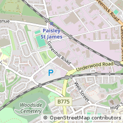 Map of Paisley