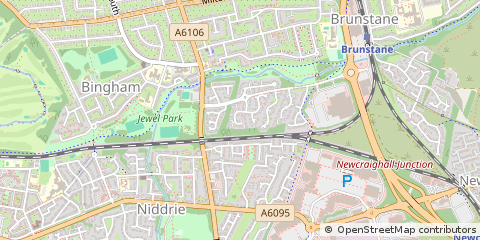 Map of Edinburgh