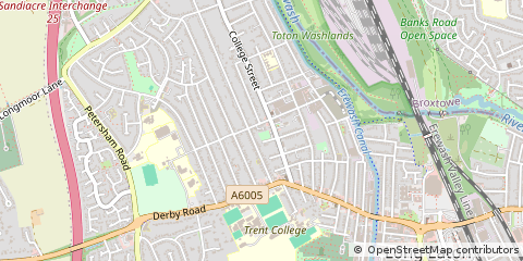 Map of Nottingham