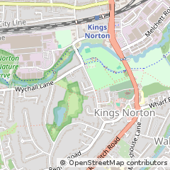 Map of Birmingham, West Midlands