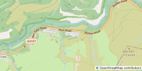 Map of Port Talbot