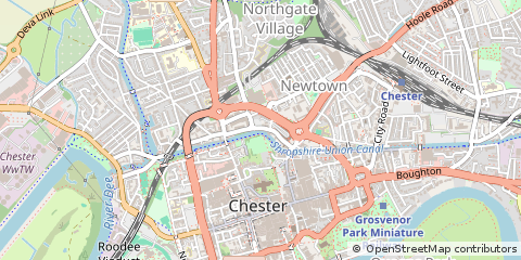 Map of Chester