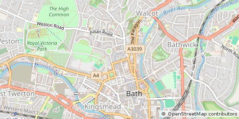 Map of Bath