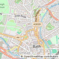 Map of Bath