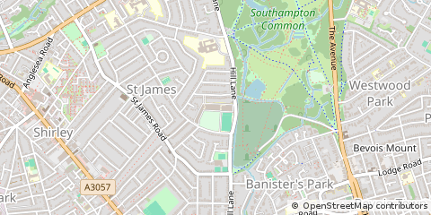 Map of Southampton