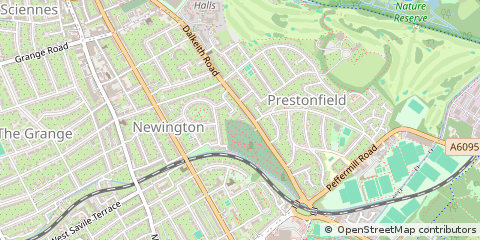 Map of Edinburgh