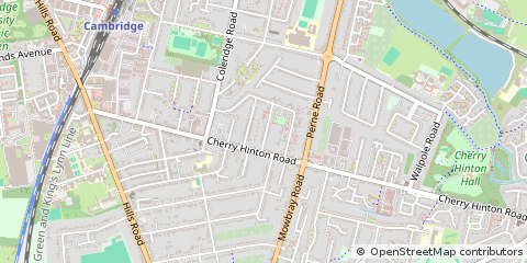 Map of Cambridge