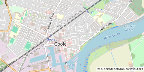 Map of Goole