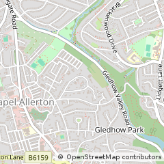 Map of Leeds