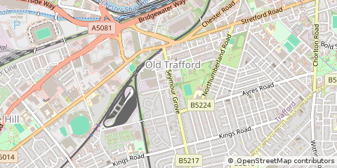 Map of Manchester