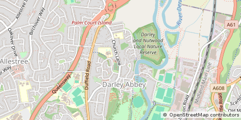 Map of Derby