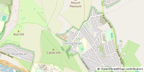 Map of Brighton, East Sussex