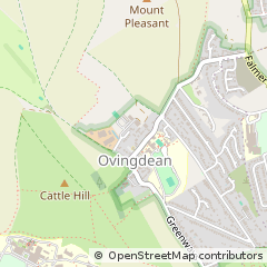 Map of Brighton, East Sussex