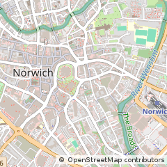 Map of Norwich, Norfolk