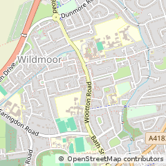 Map of Abingdon, Oxfordshire