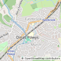 Map of Dinas Powys