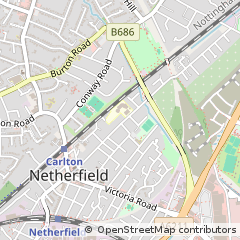 Map of Nottingham