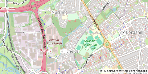 Map of Southampton