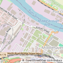 Map of Middlesbrough