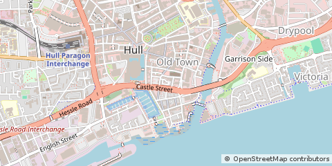Map of Hull