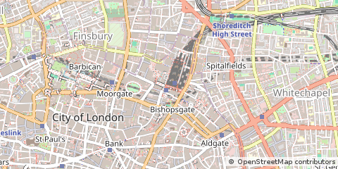 Map of London, Hampshire