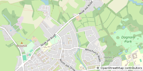 Map of Romford