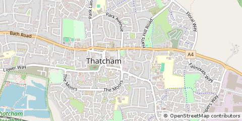 Map of Thatcham