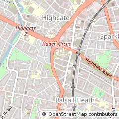 Map of Birmingham