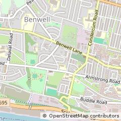 Map of Newcastle Upon Tyne