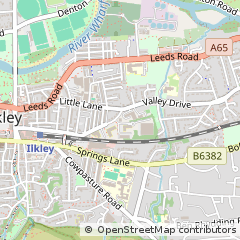 Map of Ilkley