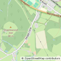 Map of Southampton, Hampshire