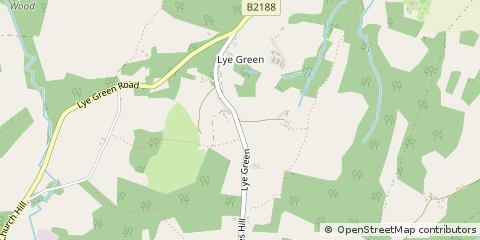 Map of Crowborough, East Sussex