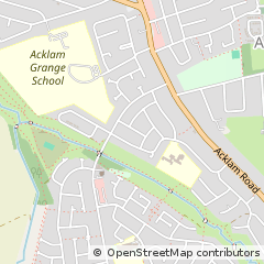 Map of Middlesbrough, Cleveland