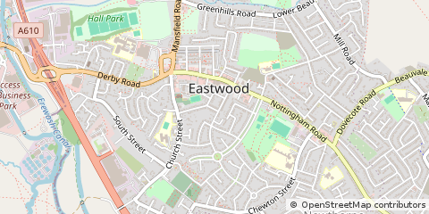 Map of Nottingham