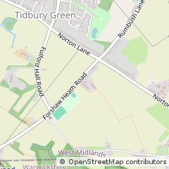Map of Solihull