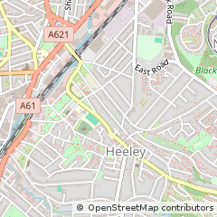 Map of Sheffield