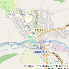 Map of Cornwall